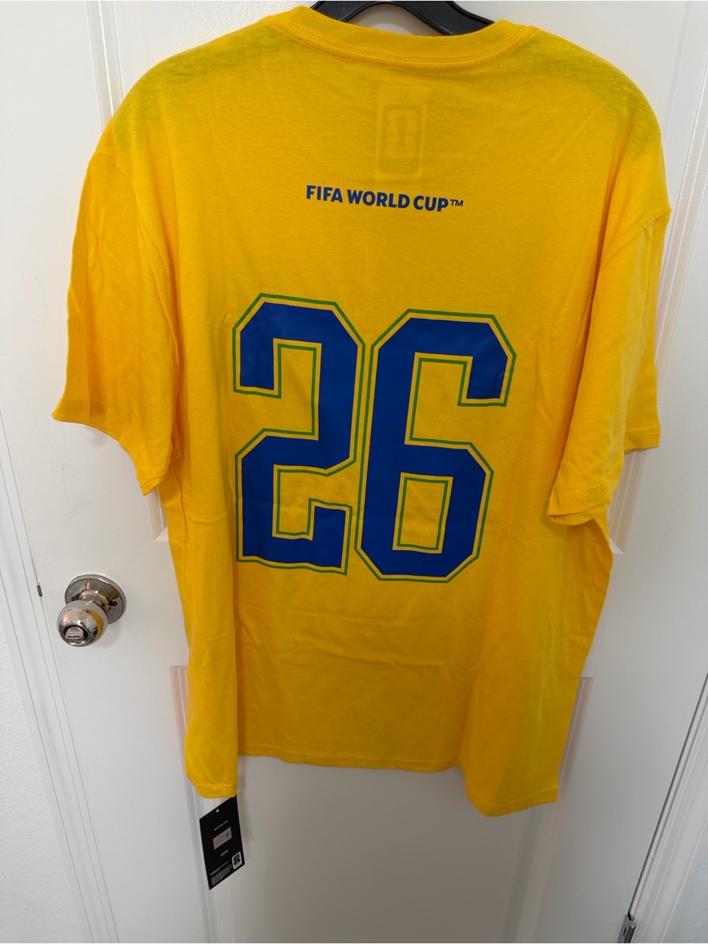 FIFA World Cup™ Yellow Short Sleeve Tee with Number 26